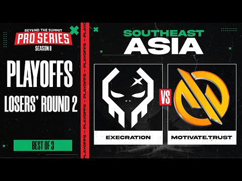 Execration vs MG.Trust Game 1 - BTS Pro Series 8 SEA: Playoffs w/ Ares & Danog