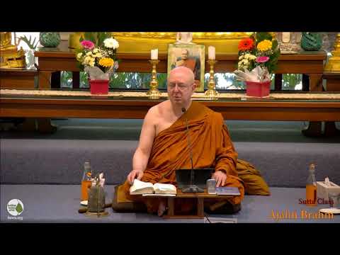 MN111 Anupada Sutta   Step by Step   Ajahn Brahm   13 January 2019 HD