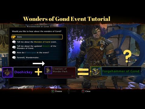 Wonders of Gond Event Guide - NeverWinter