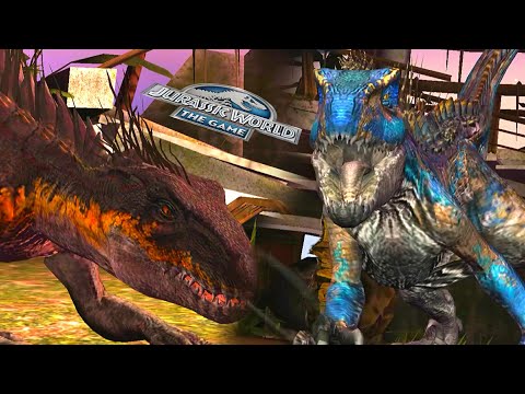 INDORAPTOR Vs INDORAPTOR GEN 2 DEFEAT 9 OPPONENT | JURASSIC WORLD THE GAME