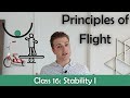 ATPL Principles of Flight - Class 16: Stability I.