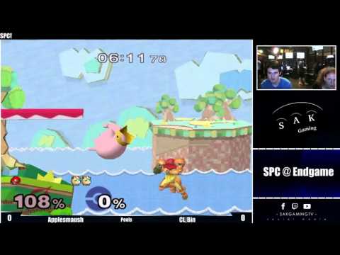 SPC 1 Pools - Applesmaush (Samus) vs CL|Bin (Jigglypuff)
