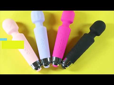 Waterproof Rechargeable Personal Body Massager for Women, Cordless Handheld Wand Vibrate