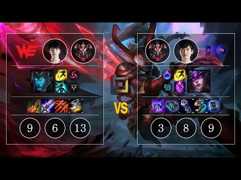 WE Jiumeng Kalista vs DMO Xiaowei Syndra Bot - KR Patch 10.11