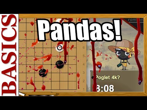 Ripping up a Panda 4kyu - Back to Basic Weiqi