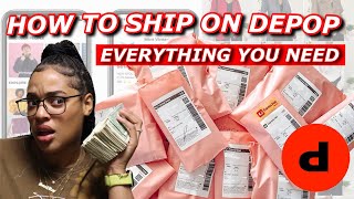 How to Package and Ship On Depop | FOR BEGINNERS | Everything You Need