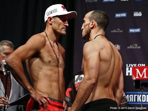 #KovalevMohammedi make weight all set for world championship match.
