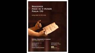 Bruckner - Psalm 150 - performed by DePaul Community Chorus