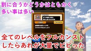 【星ドラ】全てのレベルをフルカンストしたらあれが大量でビビった