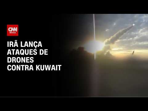 Kuwait intercepta ataques de drones do Irã contra infraestrutura do país | AGORA CNN