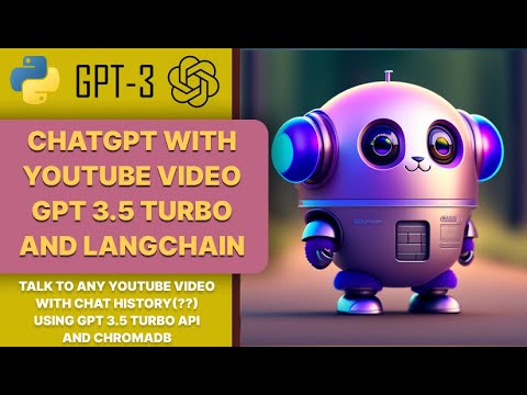 ChatGPT with any YouTube video using langchain and chromadb