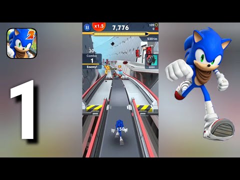 Sonic Dash 2: Sonic Boom - Gameplay Walkthrough Part 1 | Sonic (Android, iOS) | GAMING Kid