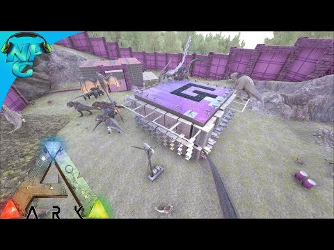 S4E33 RAID - Assault on the Vault Dropped Base! ARK: Survival Evolved PVP Season