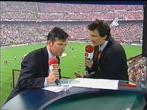 Sehr seltene Aufnahmen Fc Bayern - Fc Valencia Champions League Finale Vorberichte Komplett 1/3