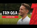 FAN Q&A LUUK DE JONG ? | Wie is de beste voorzetter? ?? Top 3 beste medespelers bij PSV ?⚪? & meer!