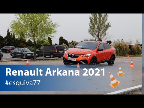 Renault Arkana – Maniobra de esquiva y eslalon | km77.com