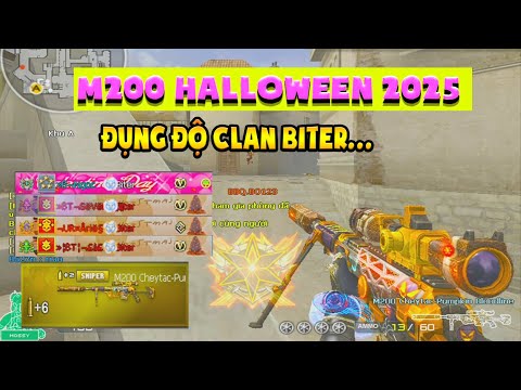 ► Bình luận Đột Kích - M200 Halloween 2025 - Đụng Độ clan Biter và cái kết ...