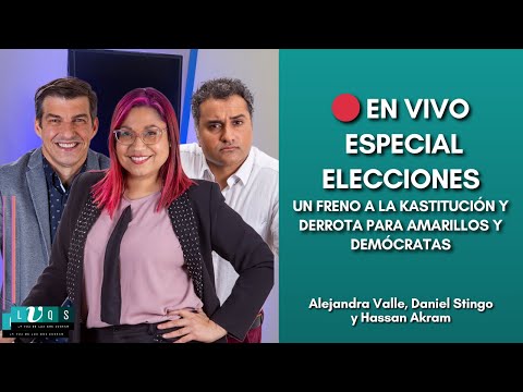 🔴 EN VIVO| ESPECIAL ELECCIONES. Un freno a la kastitución y derrota para amarillos y demócratas
