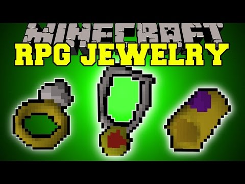 PopularMMOs - Minecraft: RPG JEWELRY (AMULETS, RINGS, DUAL WIELDING, BRACELETS, & MORE!) Mod Showcase