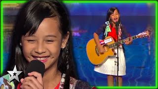 Cute Kid Has a BIG Voice! | Kids Got Talent