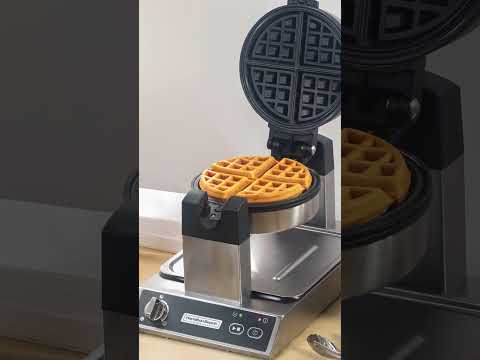 Hamilton Beach 26700 Commercial Belgian Waffle Maker, (25) Waffles per hour capability, 1300 W 2 image