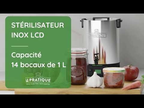 Stérilisez en toute sécurité : Découvrez le stérilisateur inox LCD Le Pratique !