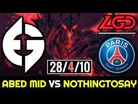ABED Mid vs NOTHINGTOSAY TOP 1 MMR — Shadow Fiend vs Ember Spirit 7.30c Dota 2