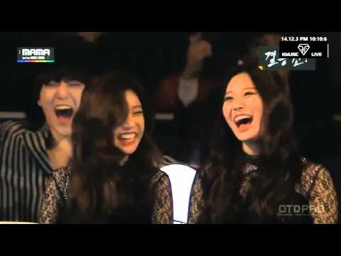 [HD] 141203 MAMA Girl's Day Yura Sojin cut ( BTS & Block B  Dance )