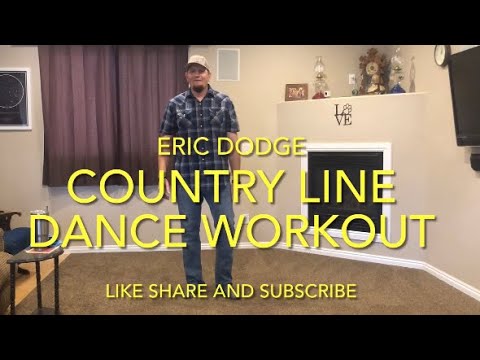 20 minute Country Line Dance Workout! 6 popular line dances in a row.