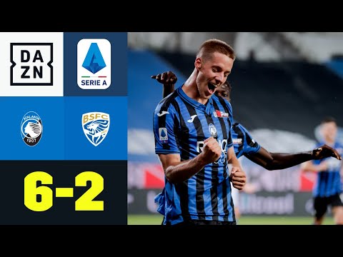 Pasalic-Dreierpack sorgt für Kantersieg: Atalanta Bergamo - Brescia Calcio 6:2 | Serie A | DAZN