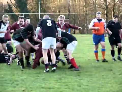 Rugby Club West Friesland - Utrechtse RC 3 in Hoorn