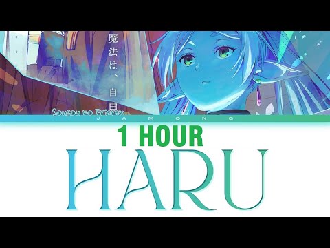 [1 HOUR] Sousou no Frieren - Opening 2 FULL "Haru (Sunny)" by Yorushika (Lyrics)