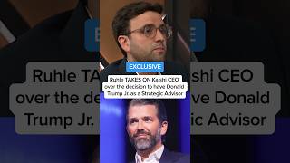 EXCLUSIVE: Ruhle TAKES ON Kalshi CEO over the decision to have Donald Trump Jr. 