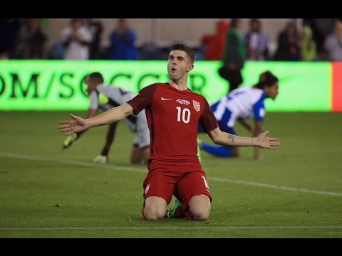 Christian Pulisic Goal United States 4 - 0 Honduras 24/03/2017
