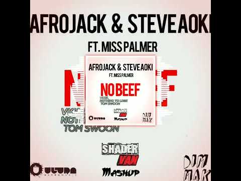 Afrojack, SteveAoki, ft.M.Palmer vs Vigel,TomSwoon - NoBeef vs Nothing To Lose (SHADER VAN - Mashup)
