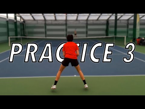 Tennis practice #3 | Korina Roso