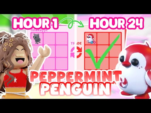 Trading from nothing to a PEPPERMINT PENGUIN in 24 Hours!