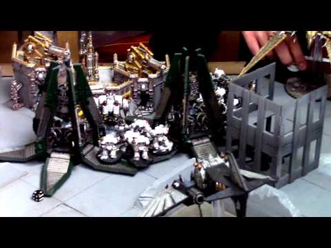 Dark angel Vs Chaos Space marines(Iron warriors) 1500pt