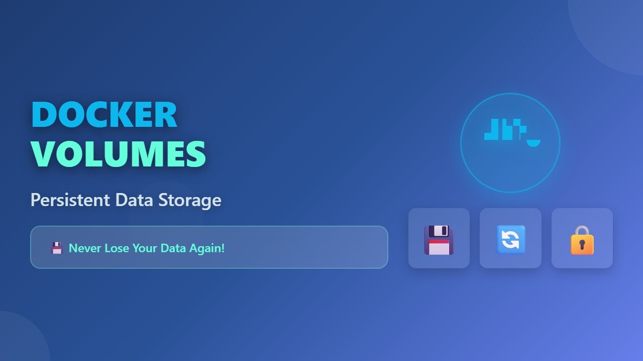 Docker Volumes Explained: Persistent Data Storage for Beginners 💾