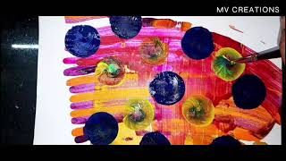 Abstract painting2 scrap art2