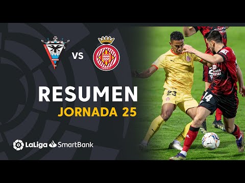 Resumen de CD Mirandés vs Girona FC (3-3)