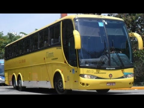 Canção Do Ônibus Da Viação Itapemirim 8013.O amarelo na estrada é pura tradição