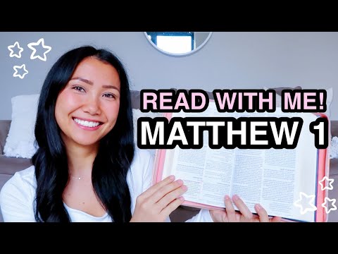 BIBLE STUDY WITH ME | Matthew 1 ♡