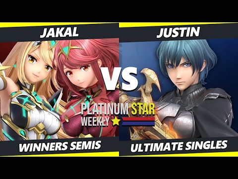 PSW S15:W7 Winners Semis - Jakal (Pyra Mythra) Vs. Justin (Byleth) SSBU Ultimate Tournament