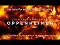 Stay Tuned For Exciting Previews Oppenheimer Version