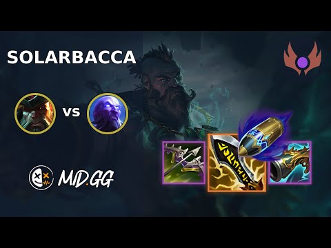 MID.GG: [ solarbacca ] Gangplank MID vs Ryze | EUW MASTER | LOL Season 2024
