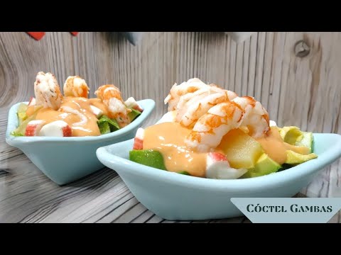CÓCTEL DE GAMBAS 🍤 Perfecto entrante San Valentín, con Mambo!!!
