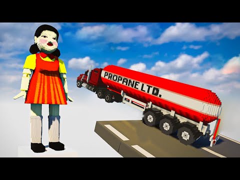 Cars vs Squid Game Dolls | Teardown