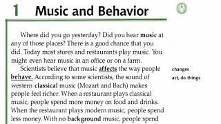 Download lagu Facts & Figure/ Unit4 :Music/ Lessons 1: Music and Behavior mp3