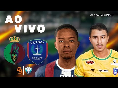 AO VIVO: PORTO REAL X RIO CLARO | COPA RIO SUL DE FUTSAL | 3ª RODADA DO GRUPO A